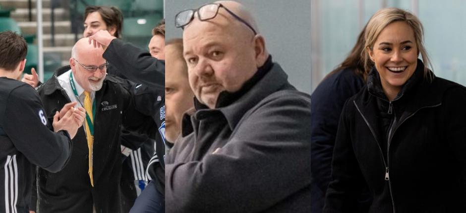 Hall, Kovacs and Shunock Inducted into Hockey North Hall of Fame