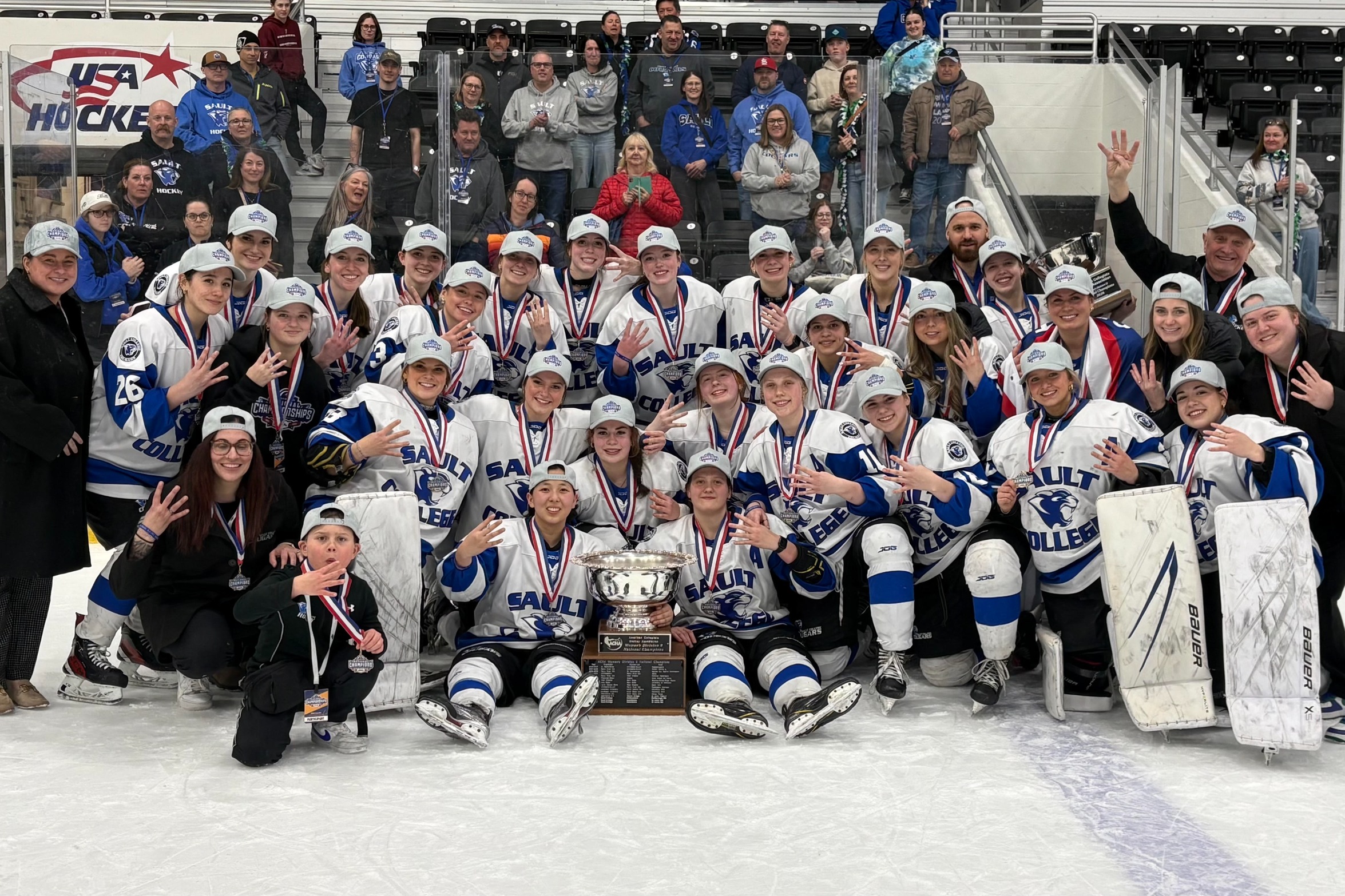Stos scores early winner as Cougars complete perfect run and close Division II era as all-time greats