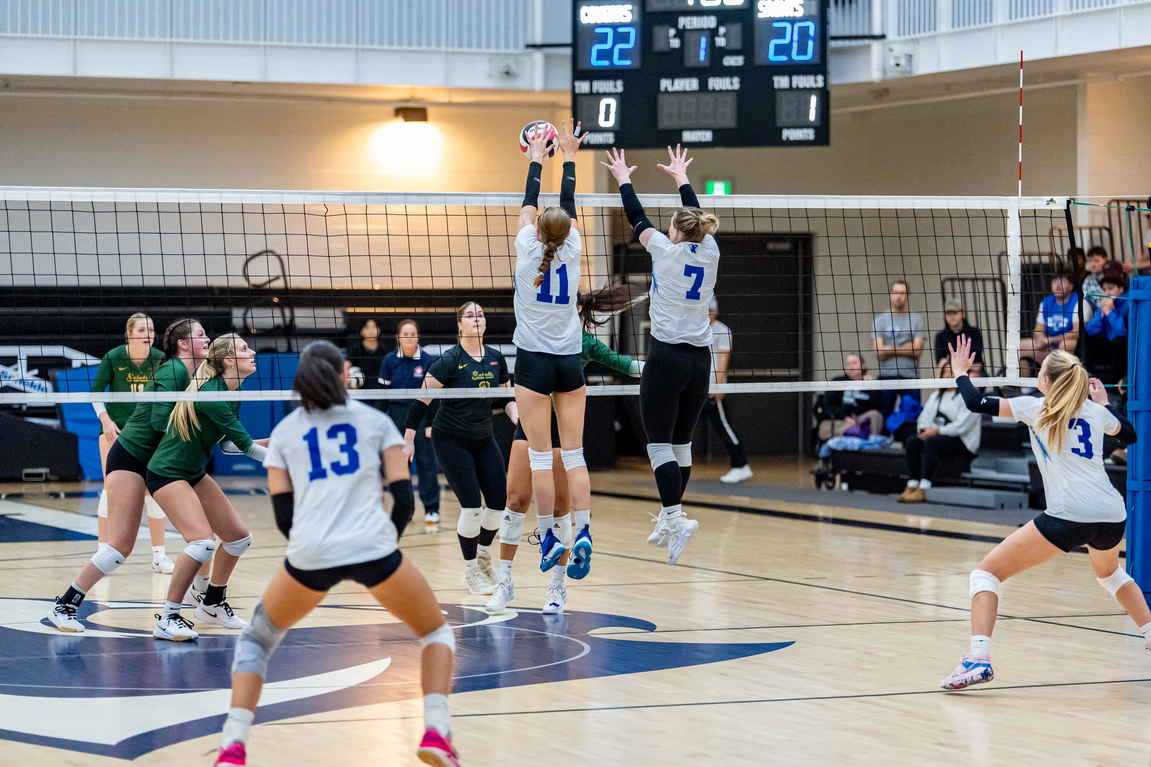 Cougars Battle Hard but Fall to Saints in Four-Set Thriller; Sunday Rematch Ends in Straight-Set Los